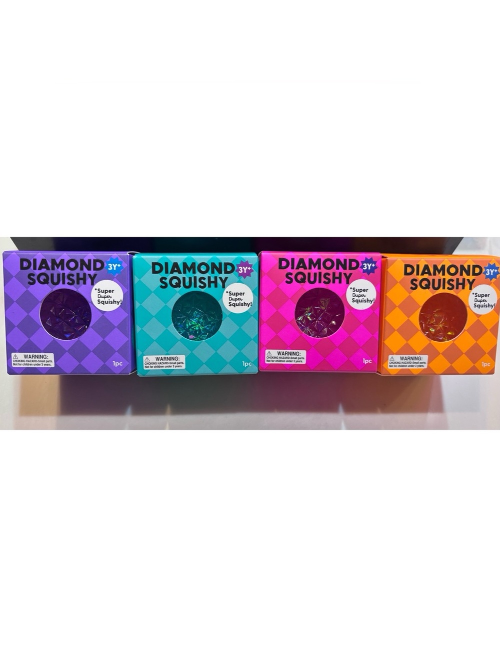 Diamond Squishy Bundle x 4